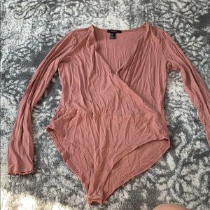 Forever 21 pink bodysuit